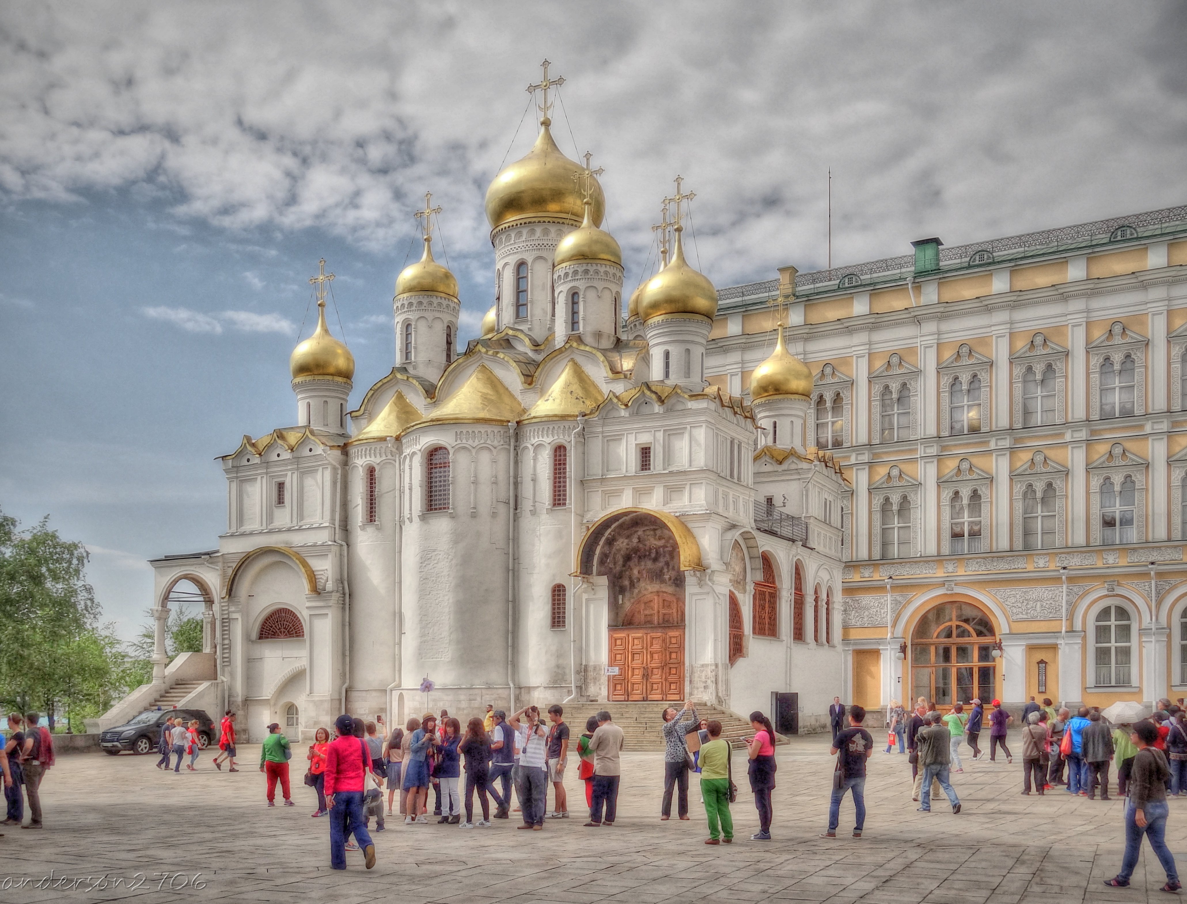 Благовещенский собор кремля в москве фото