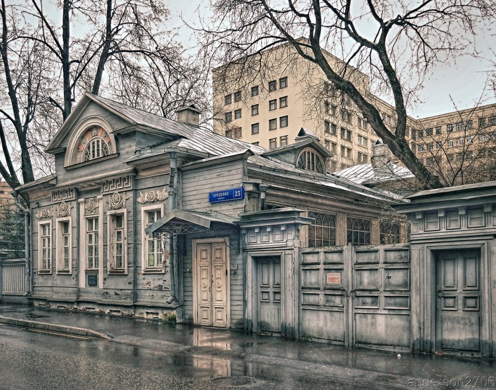 Старые особняки в москве