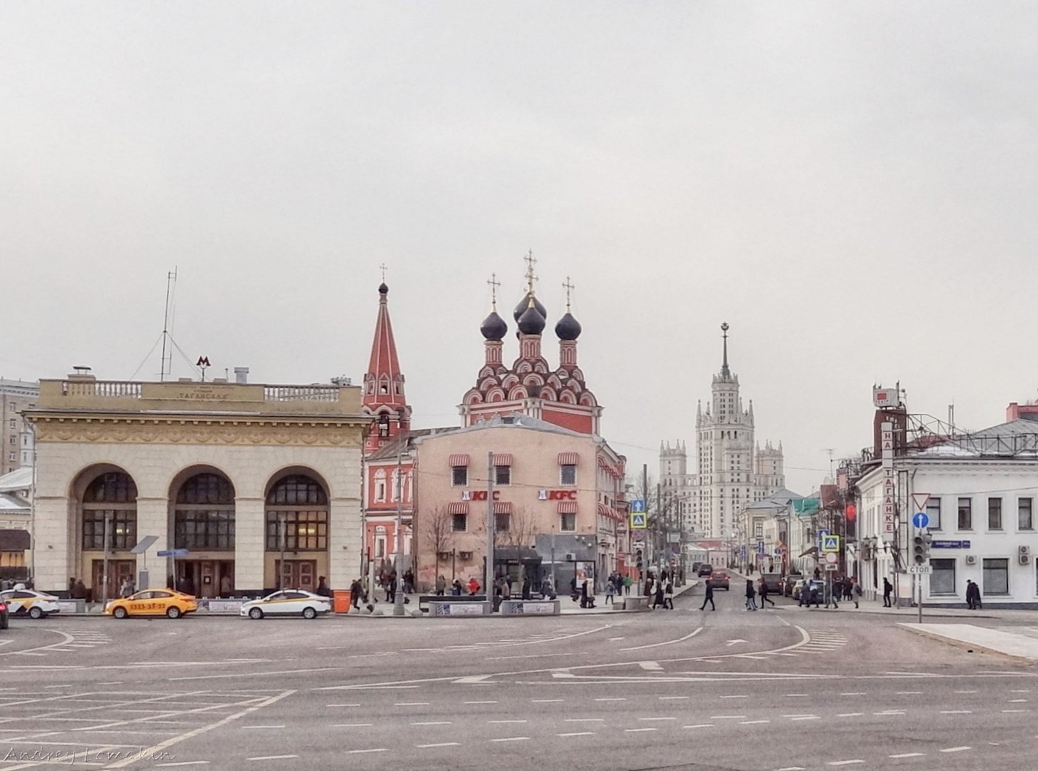 Таганская площадь Москва