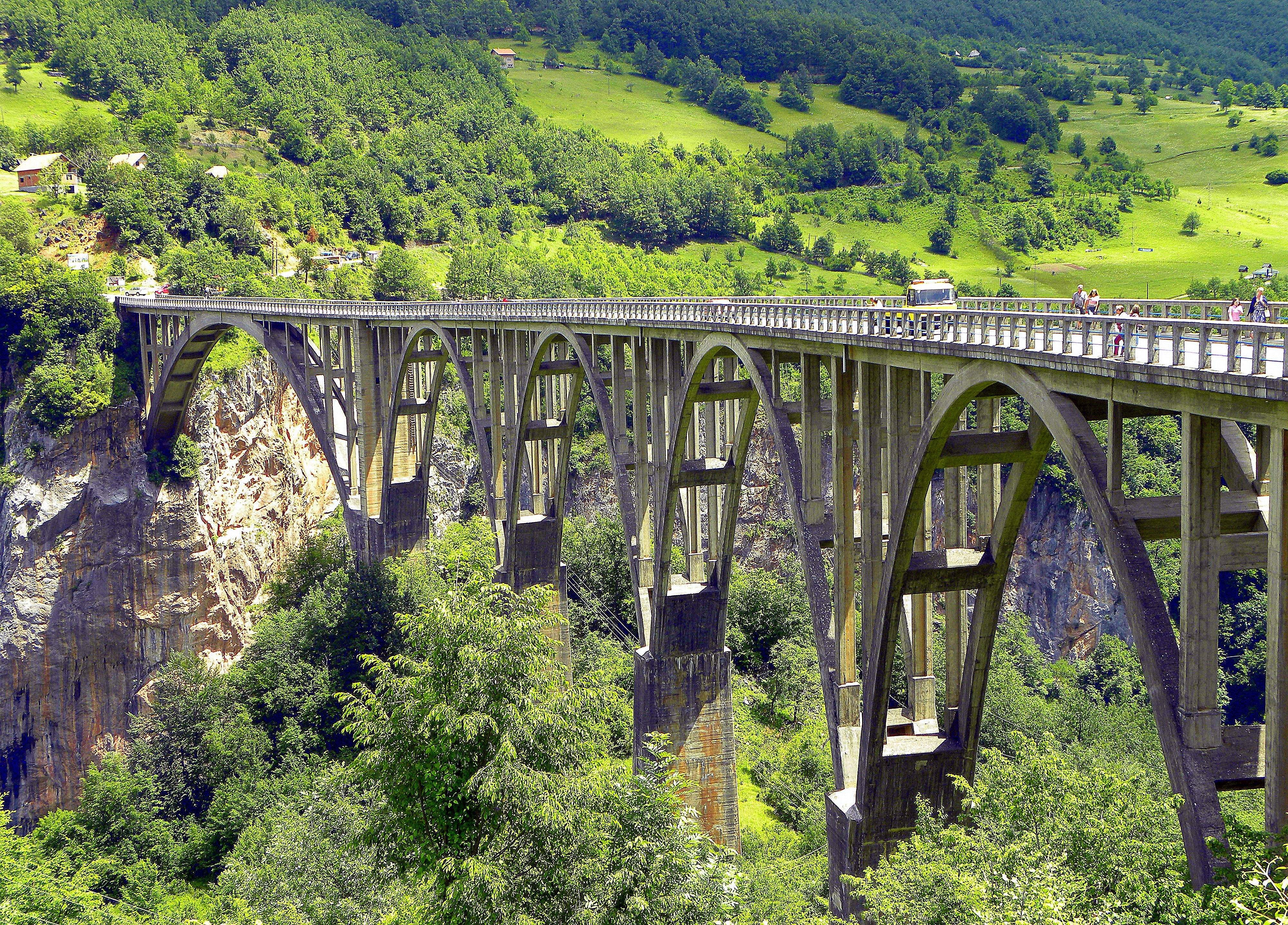 Мост Джурджевича тара в Черногории