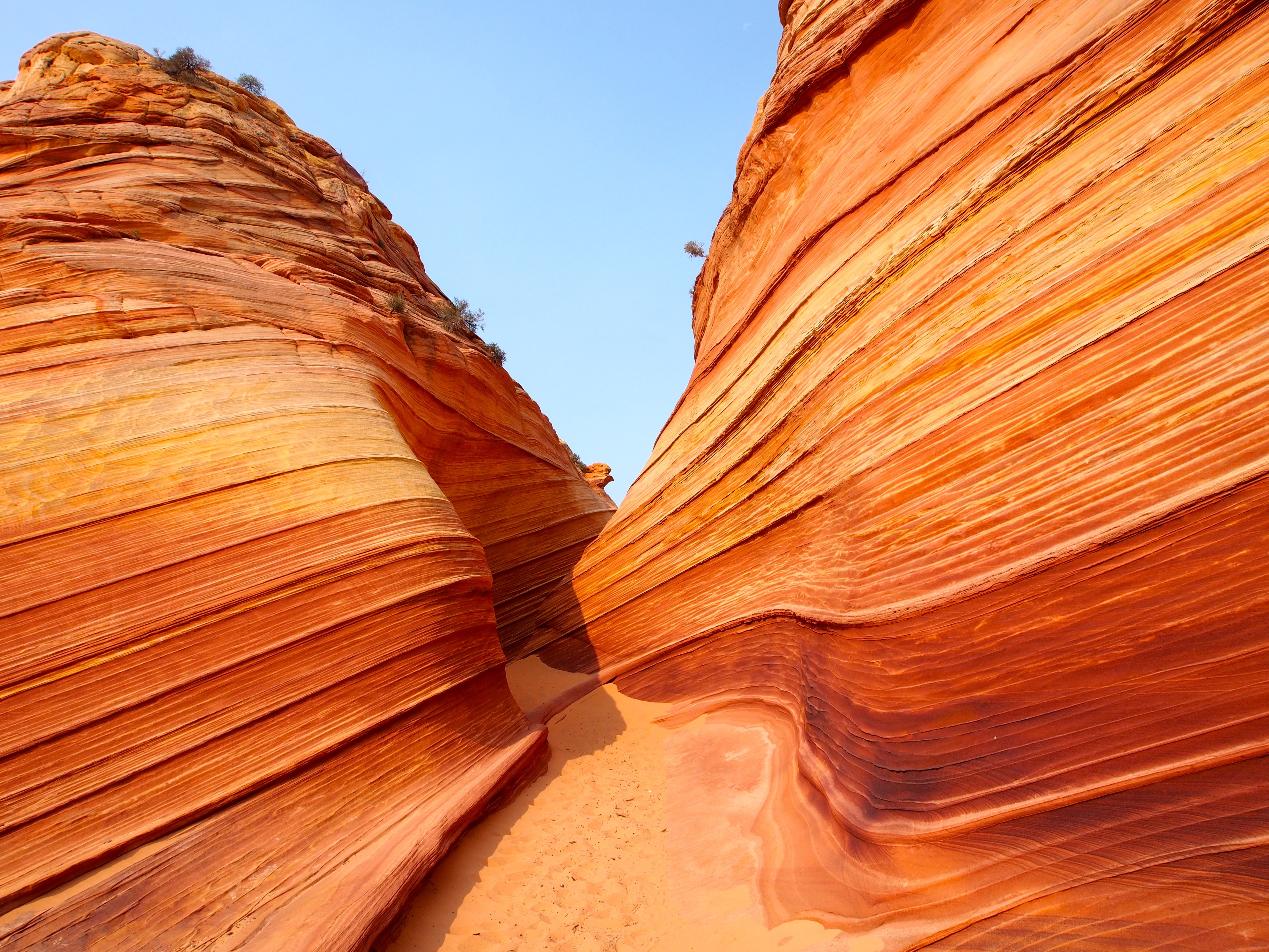 Скальная формация волна (Аризона,США)