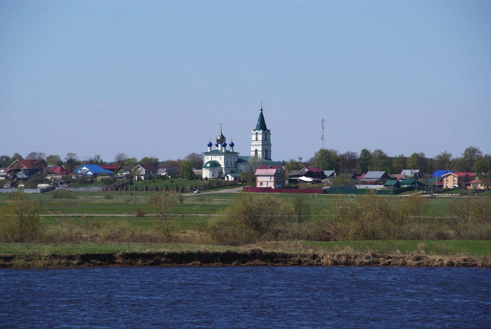 Большое Козино река Волга