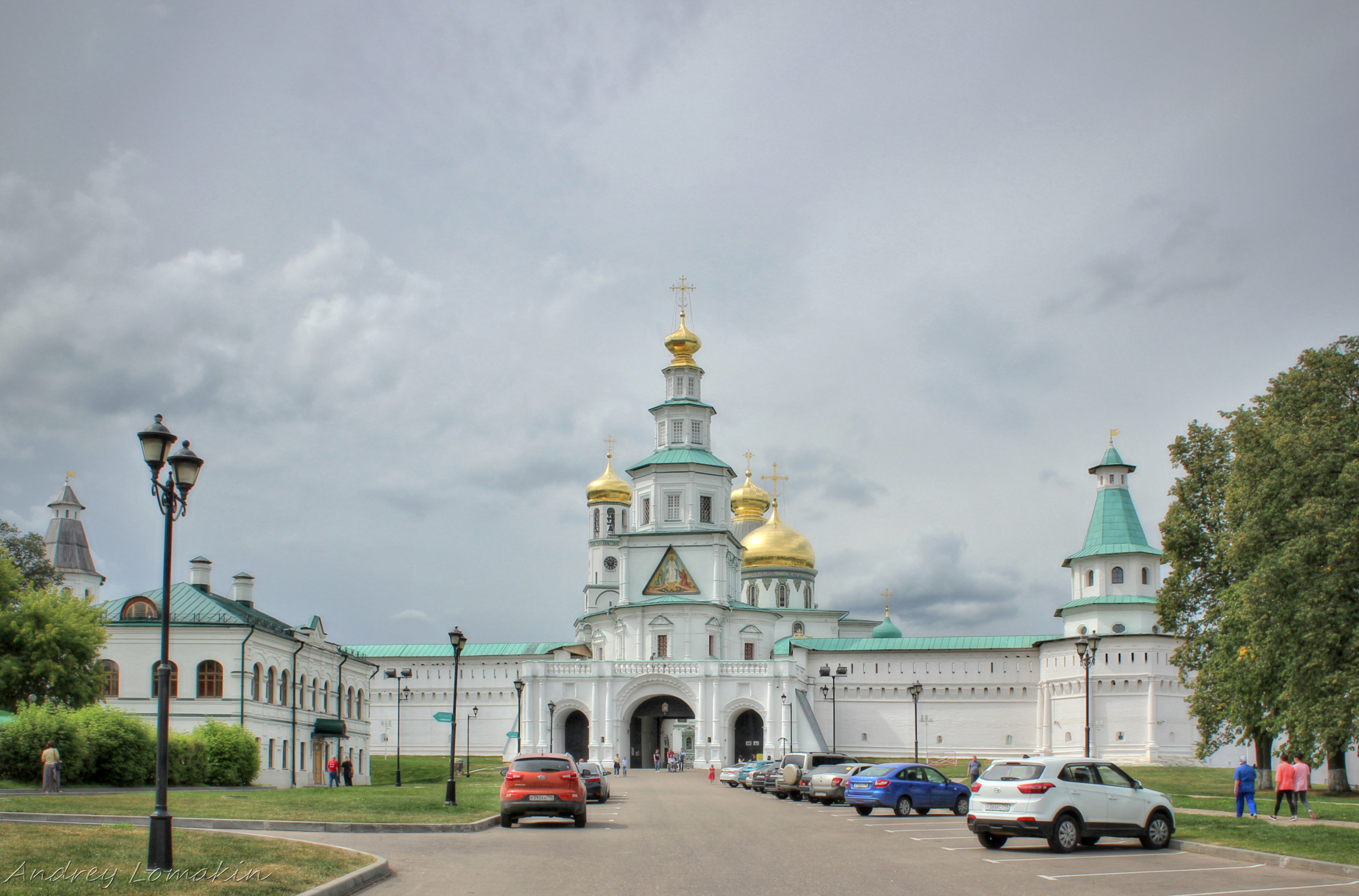 Новое подмосковье. Иерусалимский монастырь для вырезания.