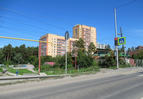 В Советском районе. Новосибирск.