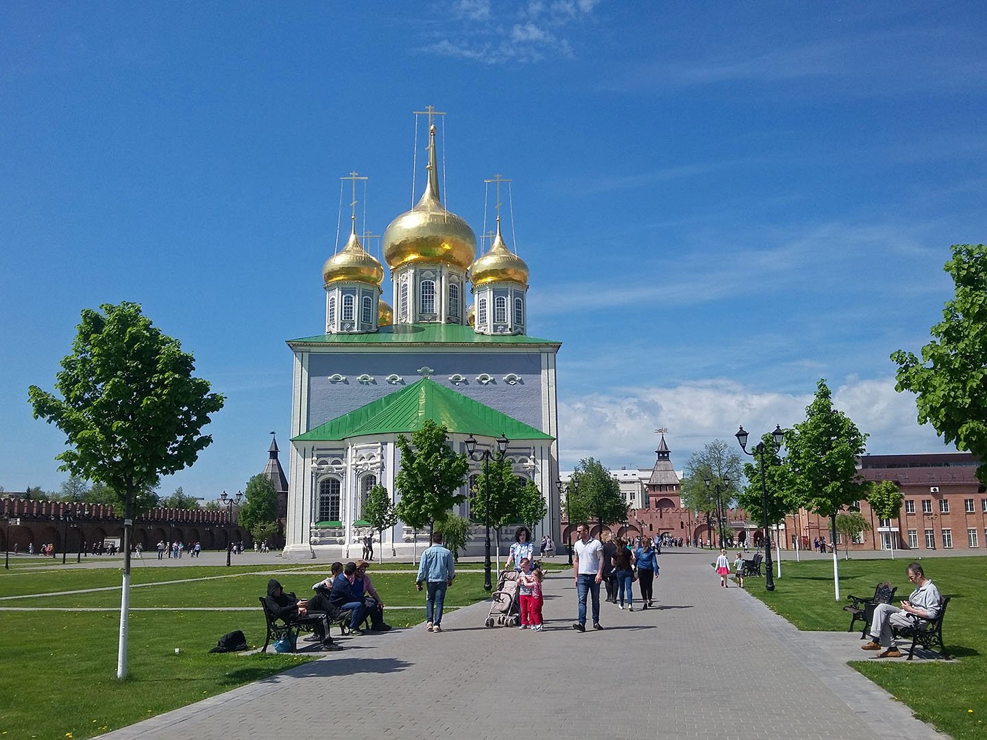 Сайты храмов тулы. Тульский Кремль фото.
