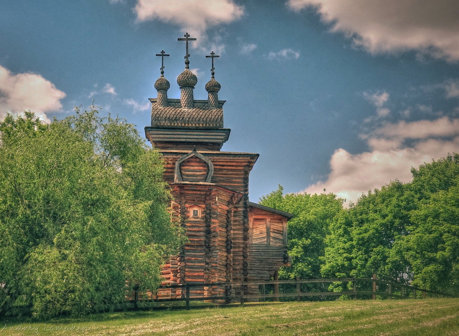 Георгиевская деревянная Церковь в Коломенском