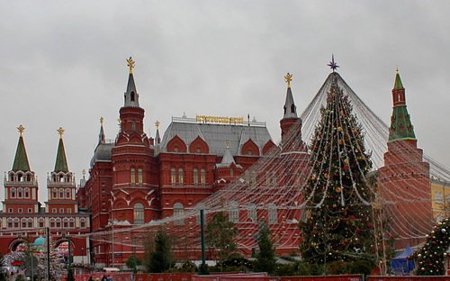 Москва предновогодняя