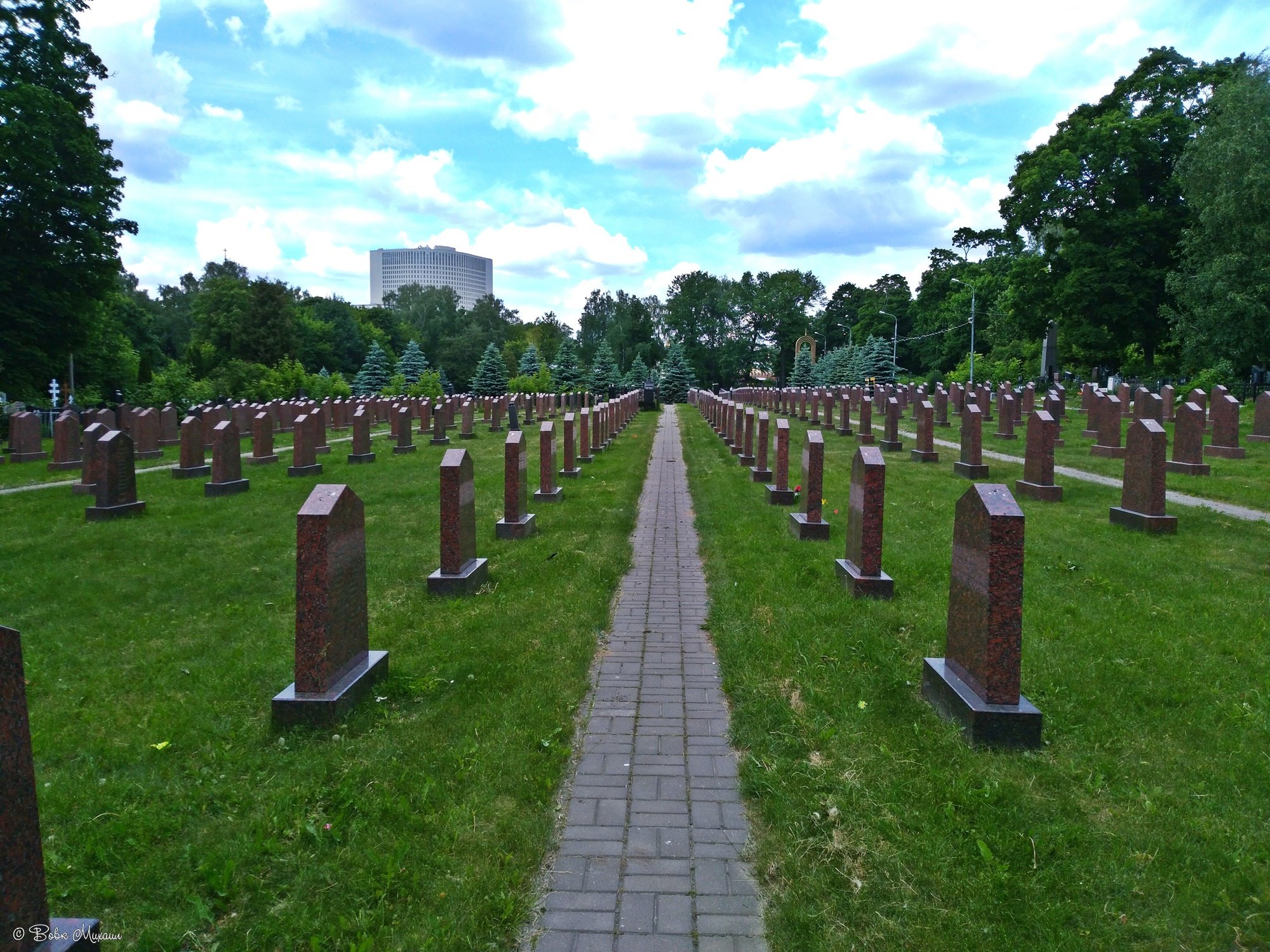 Преображенское кладбище воинское захоронение