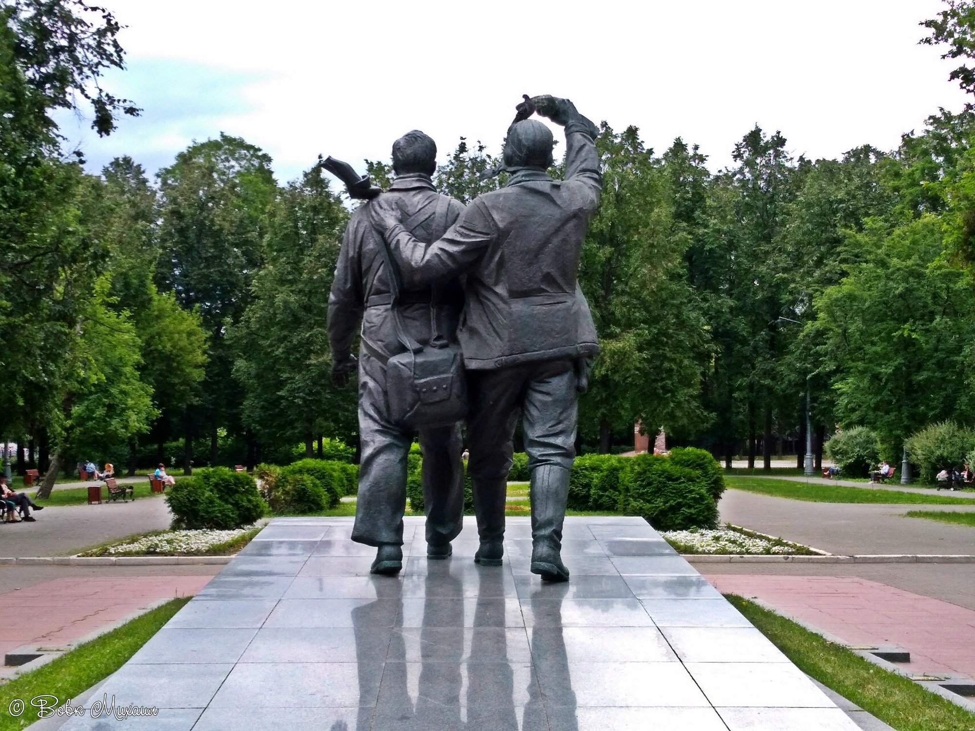 Памятник Нормандии Неман в Москве