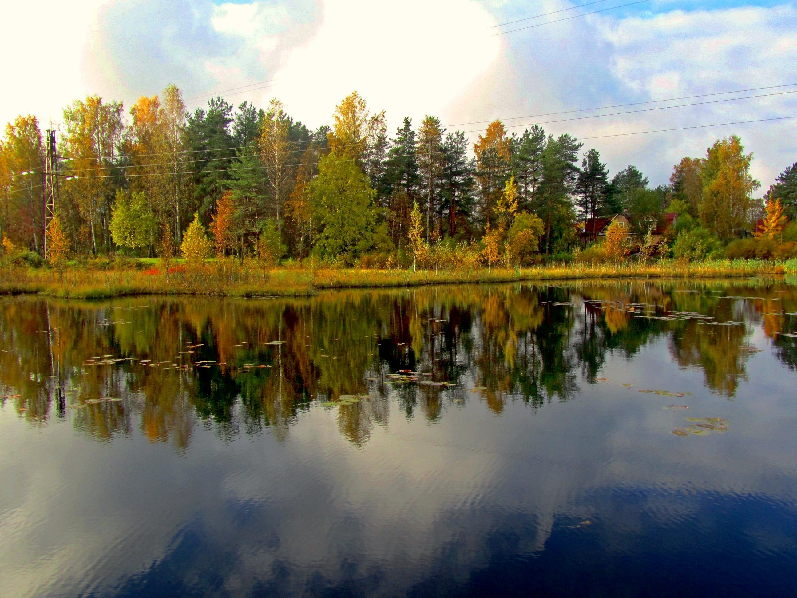 Озеро вероярви. Вероярви. Благодать фото. Осенняя рапсодия картинки.