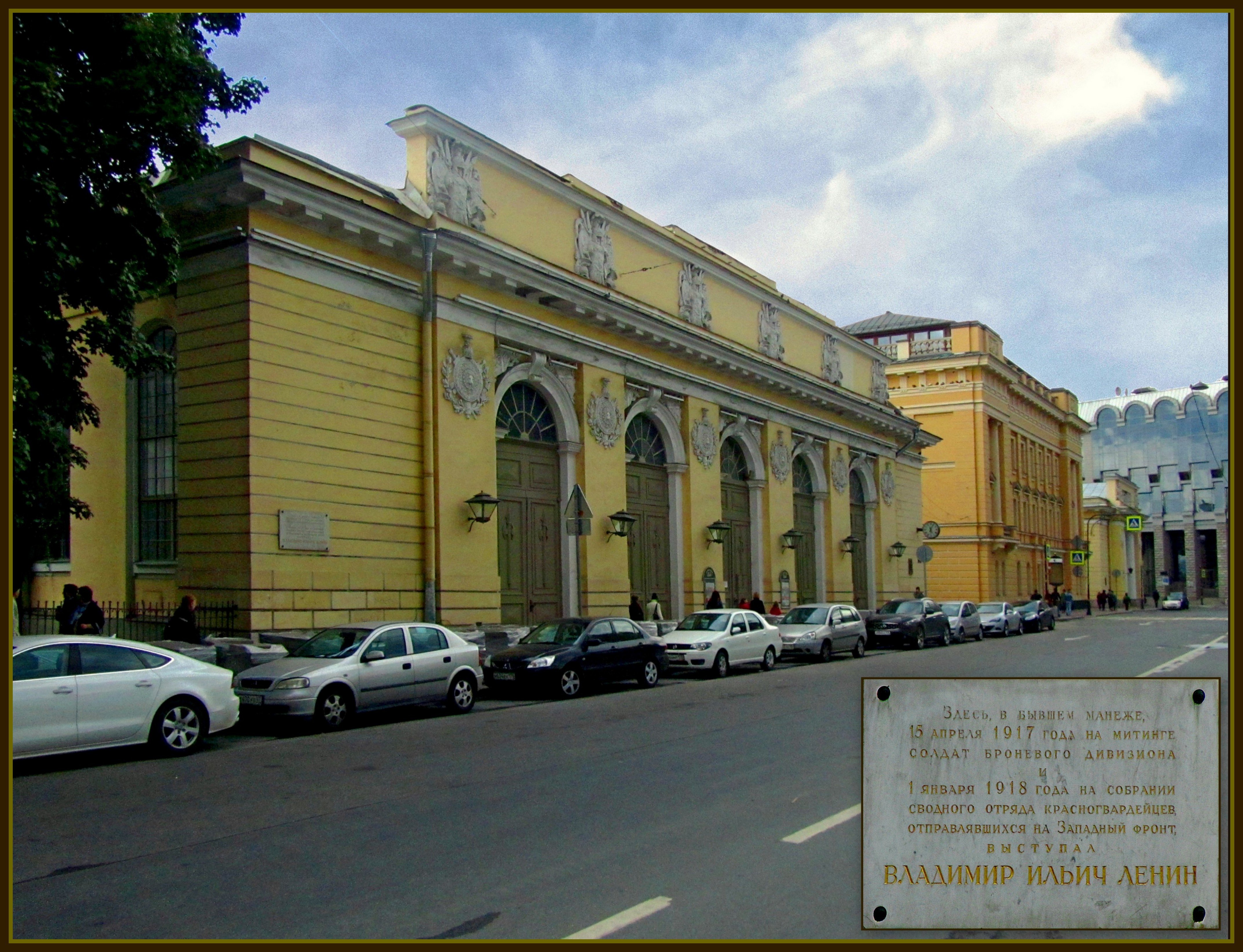 михайловский манеж в санкт петербурге