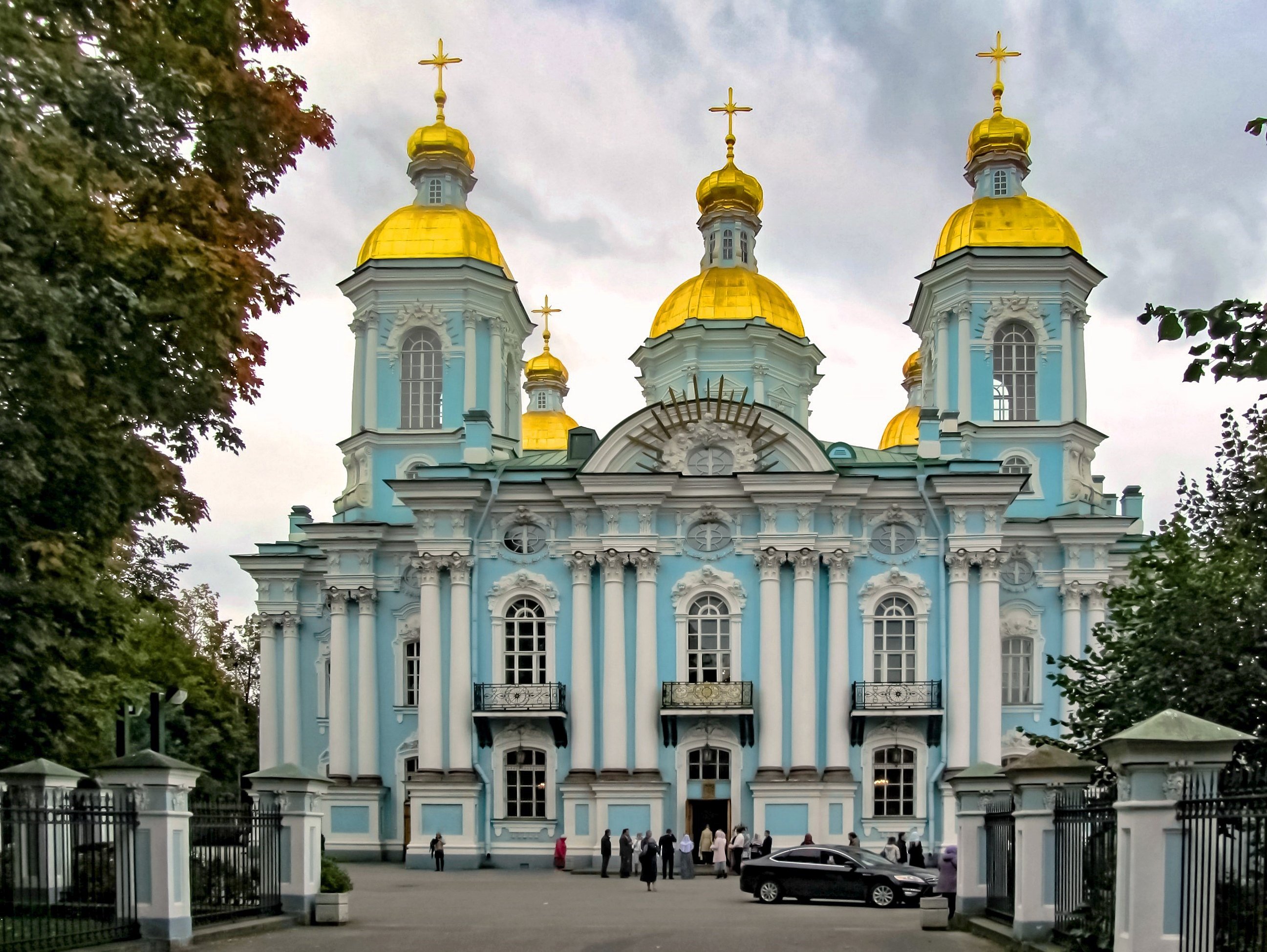 Николо-Богоявленский морской собор в Санкт-Петербурге на карте