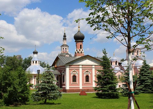 весна в Донском монастыре