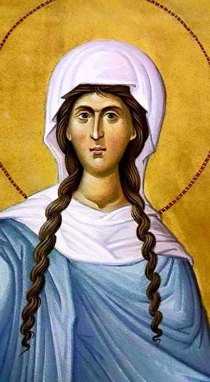 Святая Преподобная Женевьева (Геновефа) Парижская. Святая Преподобная Женевьева (Геновефа) Парижская.