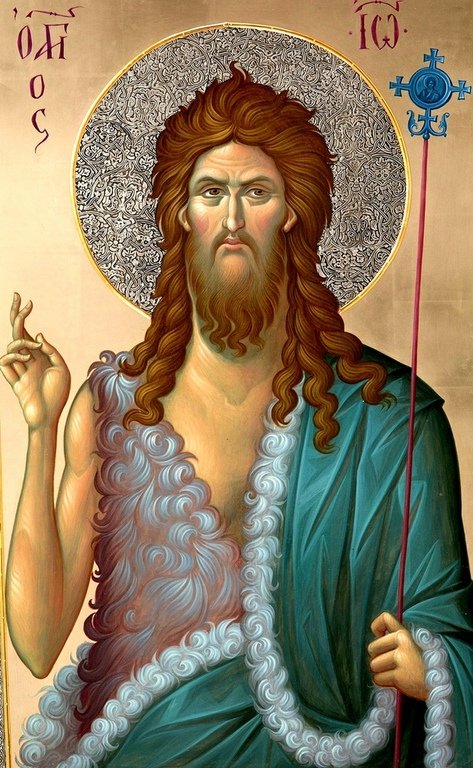 Святой Иоанн Предтеча. Иконописец Александр Деркачёв. Святой Иоанн Предтеча. Иконописец Александр Деркачёв.