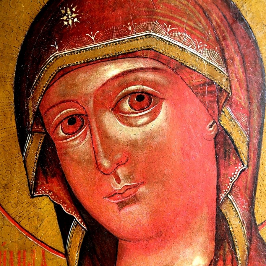 Икона Божией Матери "Огневидная". Икона Божией Матери "Огневидная".