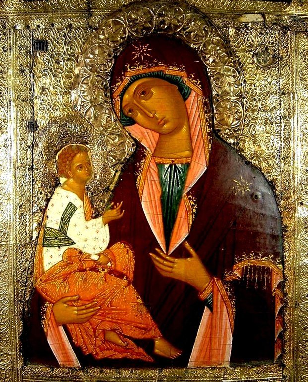 Иерусалимская икона Божией Матери. Иерусалимская икона Божией Матери.