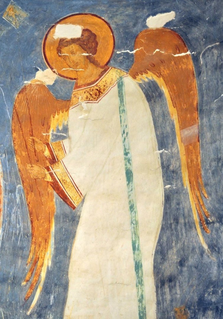 Святой Николай фреска Дионисия Ферапонтов монастырь