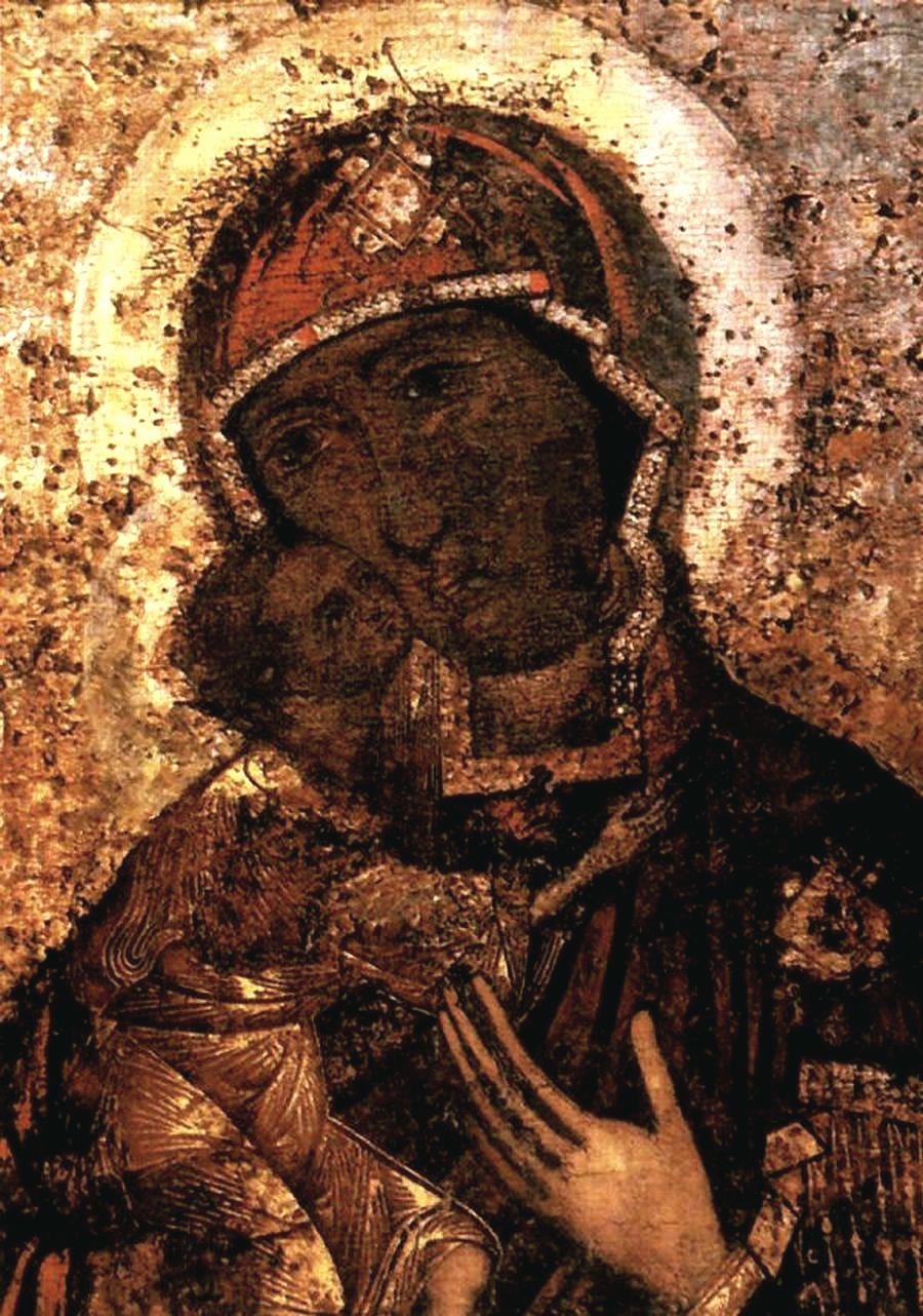 Феодоровская икона Божией матери 12 век