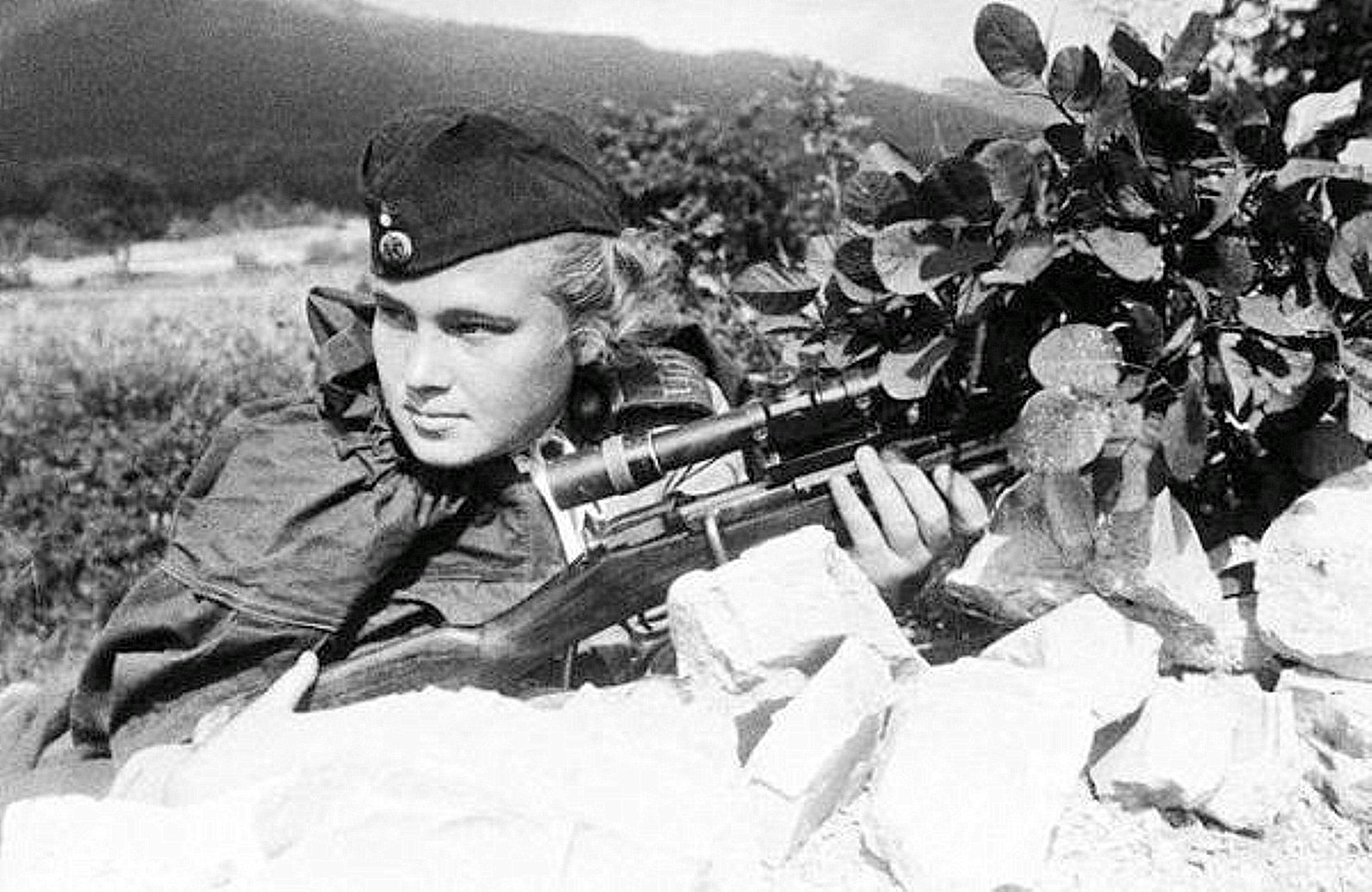 Снайперы женщины ВОВ 1941-1945