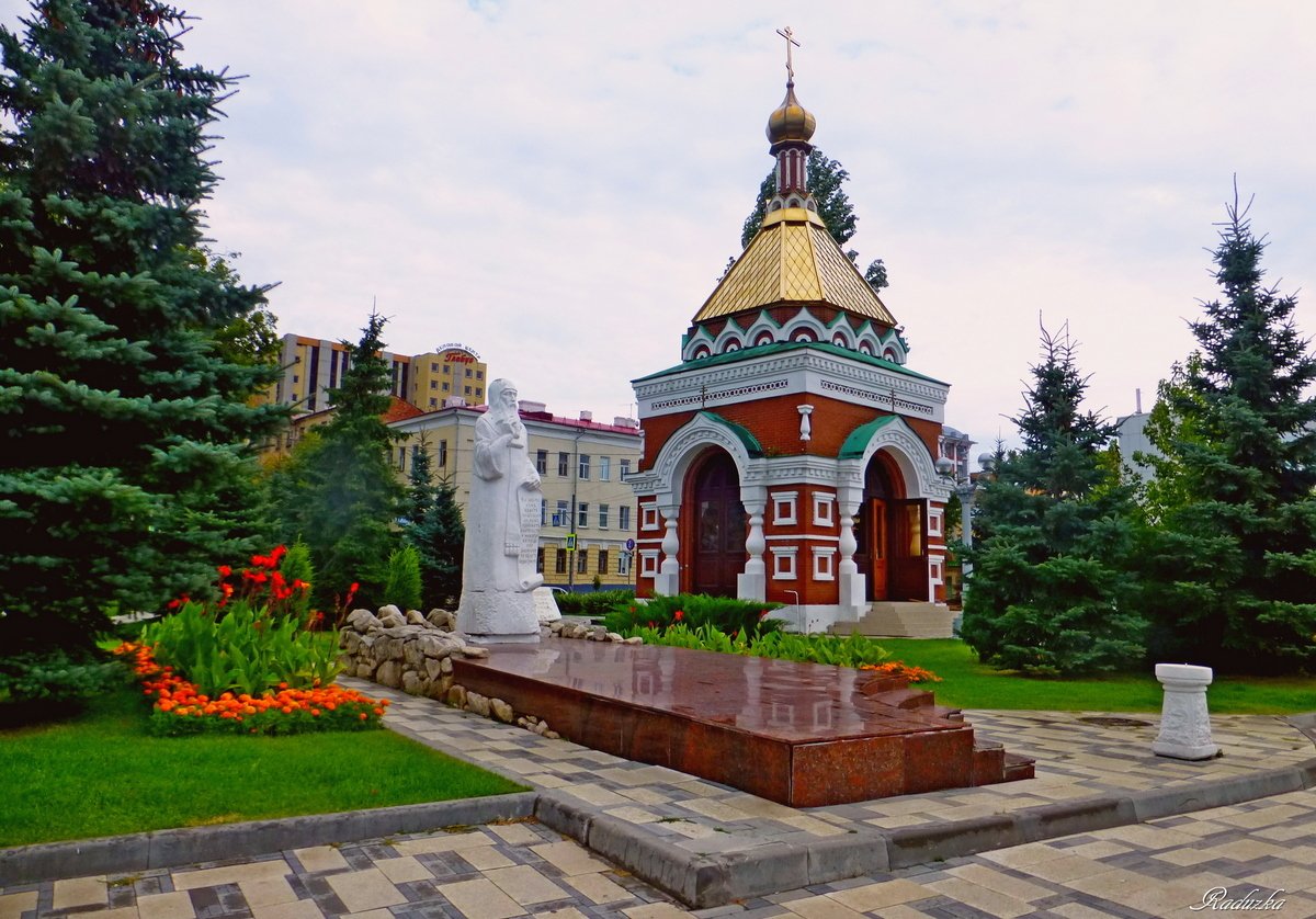 Часовня в городе Кирове красивое фото