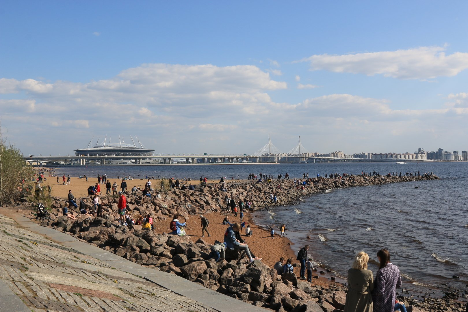 Пляжи финского залива в санкт петербурге фото