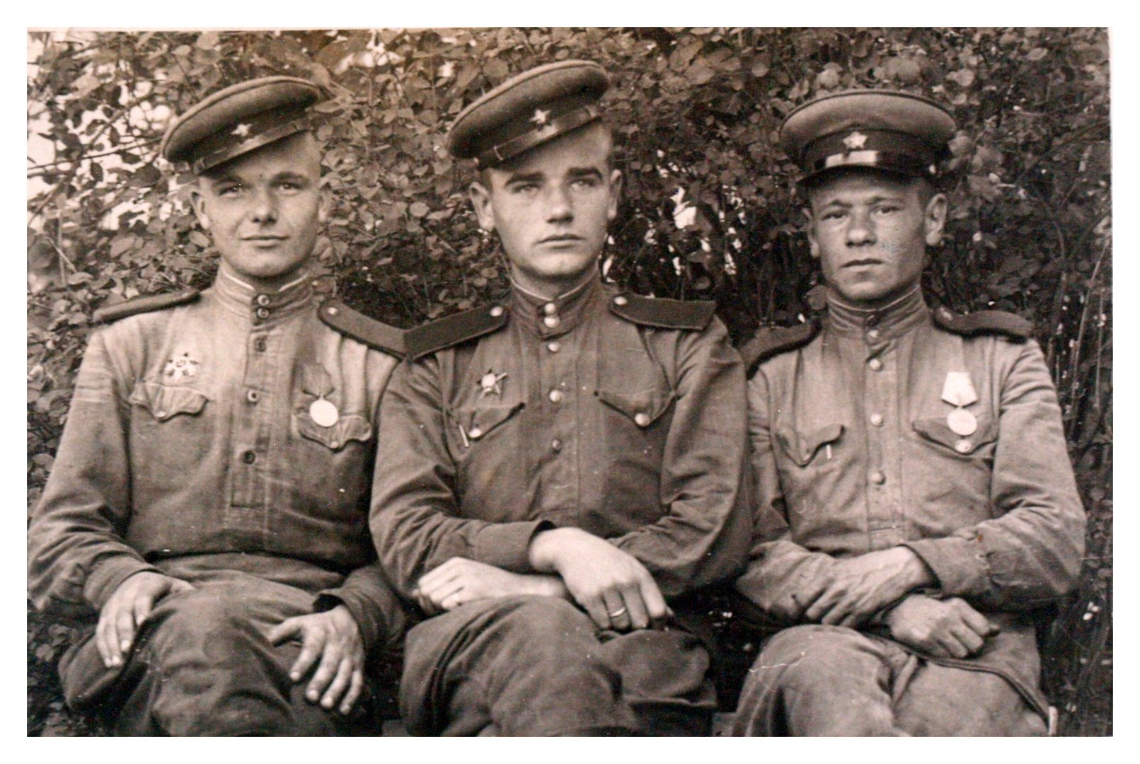 Четверо солдат Великой Отечественной войны