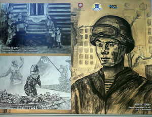 Уличная выставка в Парке Яуза