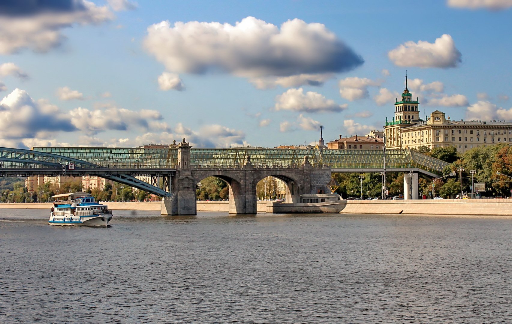 Андреевский мост фото