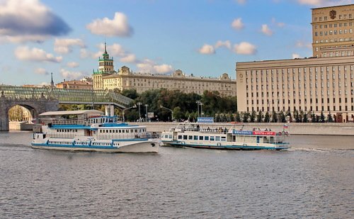 пароходики на Москве реке