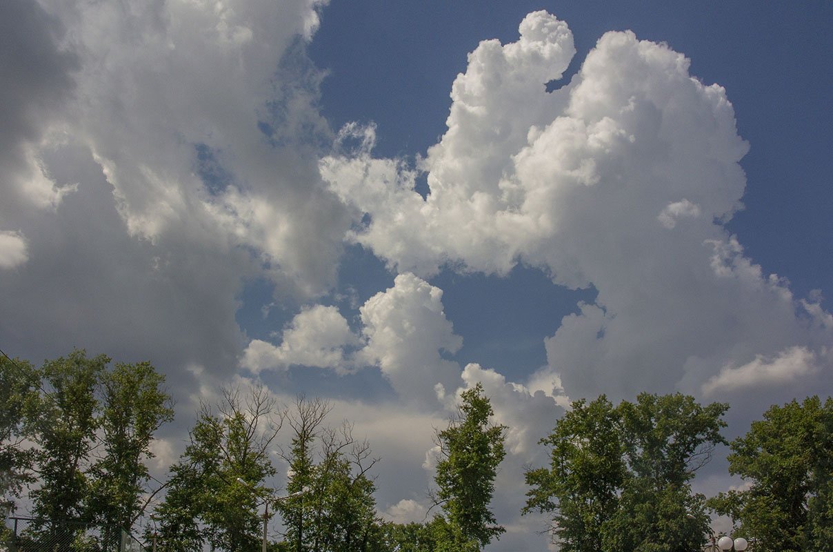Фото лето облака
