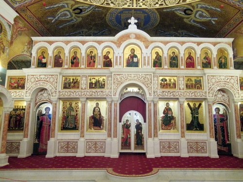 Иконостас Никольского собора в Павшинской пойме