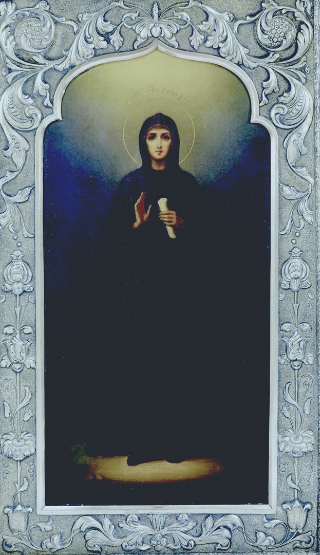 Фото Святая Благоверная Княгиня Анна Кашинская. Икона. Россия, около ...