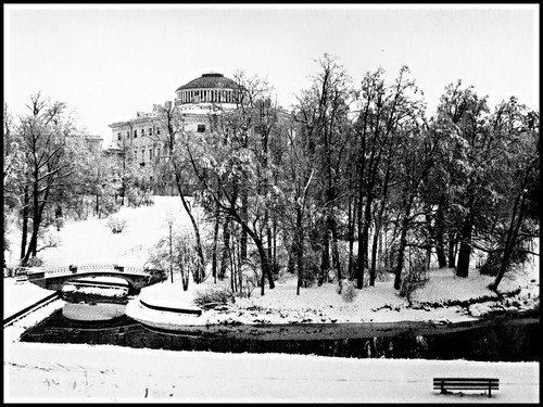 Зимой в Павловском парке