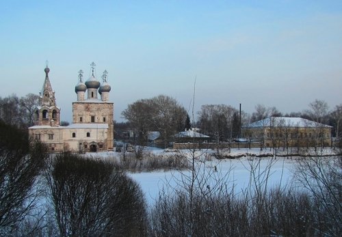 Заснеженная Вологда