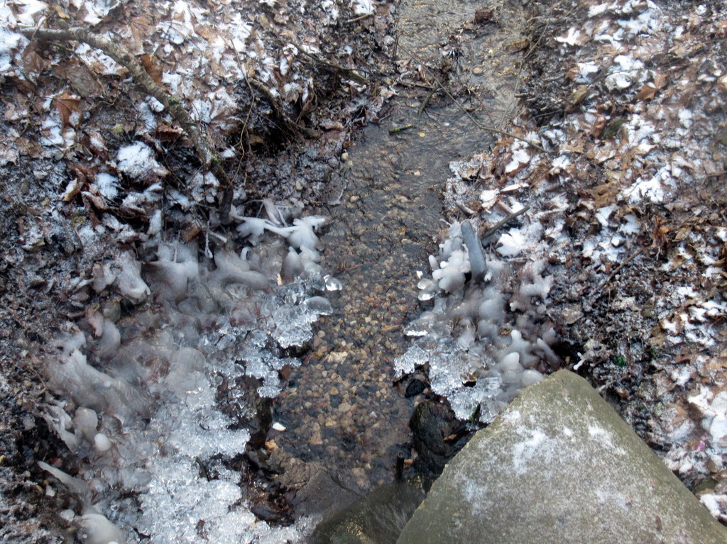 ажур ручья в ноябре