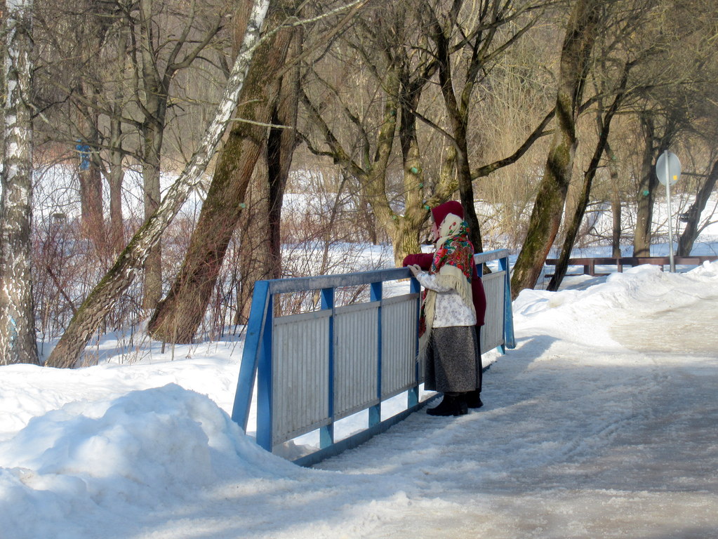 У Серебрянки на Масленичной неделе