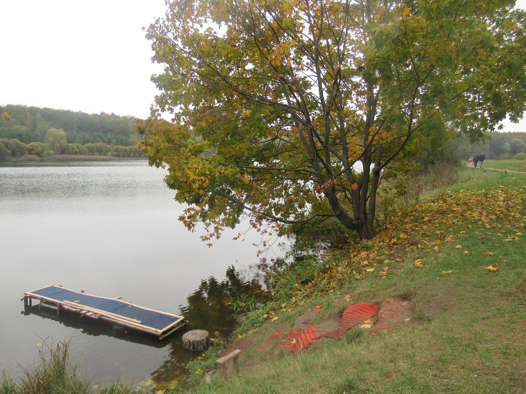 октябрь на Лебедянском пруду 