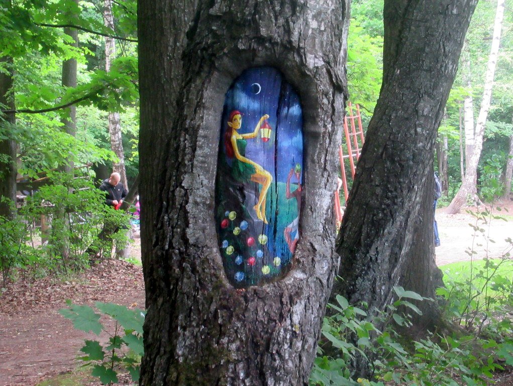 работы Жени Хлыниной