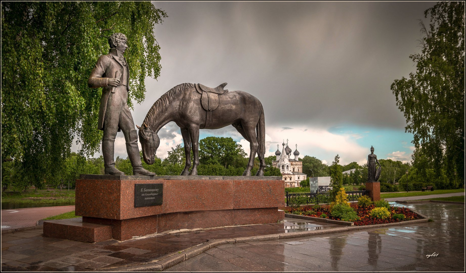 Фото Памятник поэту Батюшкову на фотохостинге Fotoload