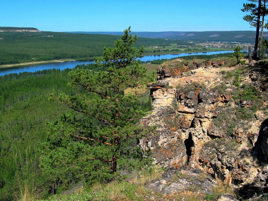 Фото Река Алдан в городе Томмот на фотохостинге Fotoload