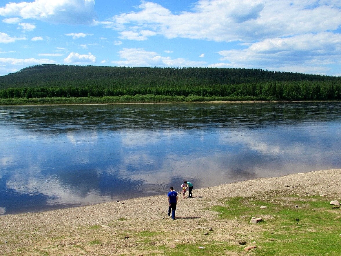 Река Алдан Фото