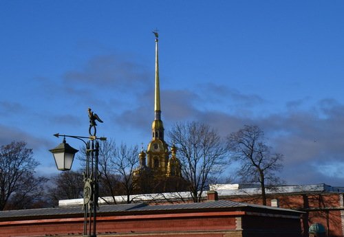 Шпиль Петро-Павловской крепости