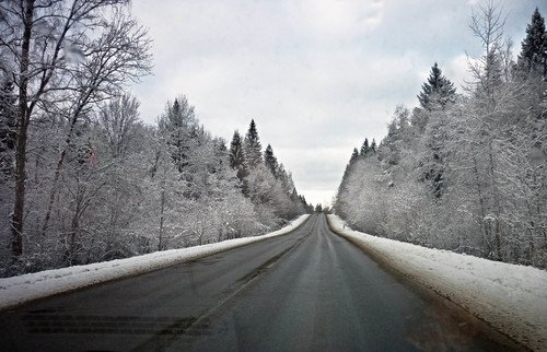 По дороге в зимнюю сказку.