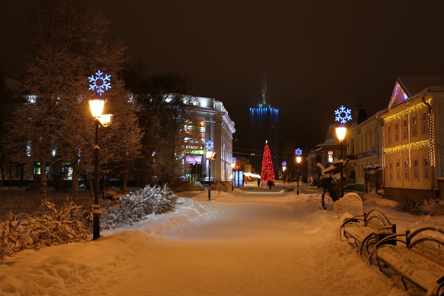 Архангельск фото зимой