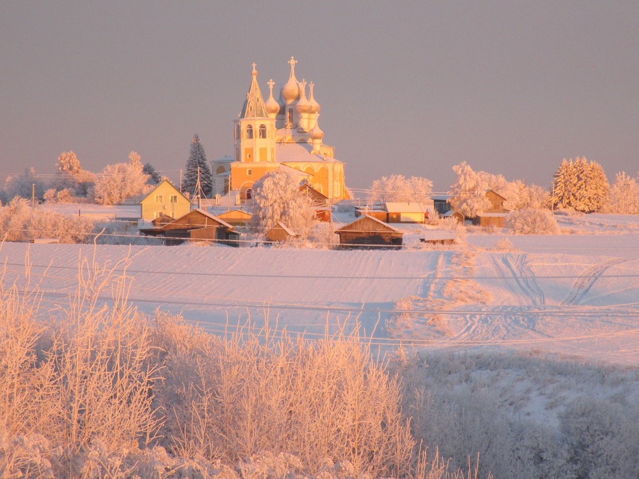 Воскресенской церкви Каргополь