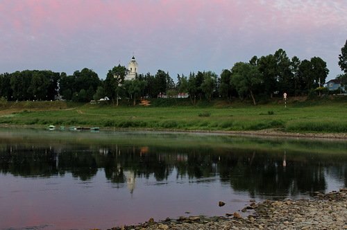 ранним утром в Тарусе