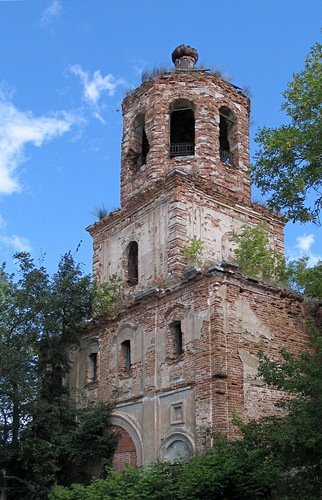 развалины Распятского монастыря