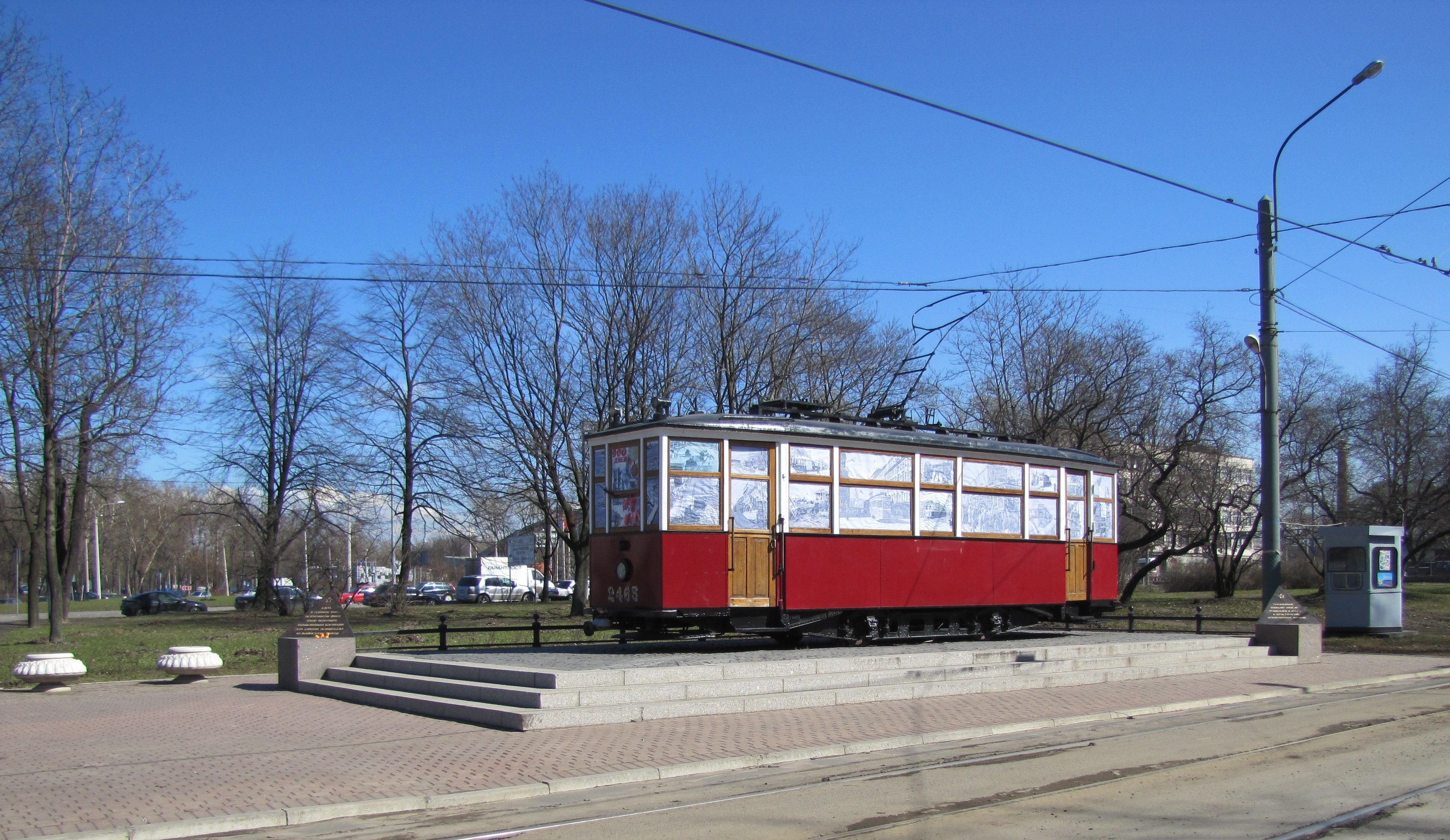 памятник блокадному трамваю в санкт петербурге