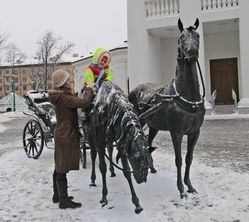 Всадница